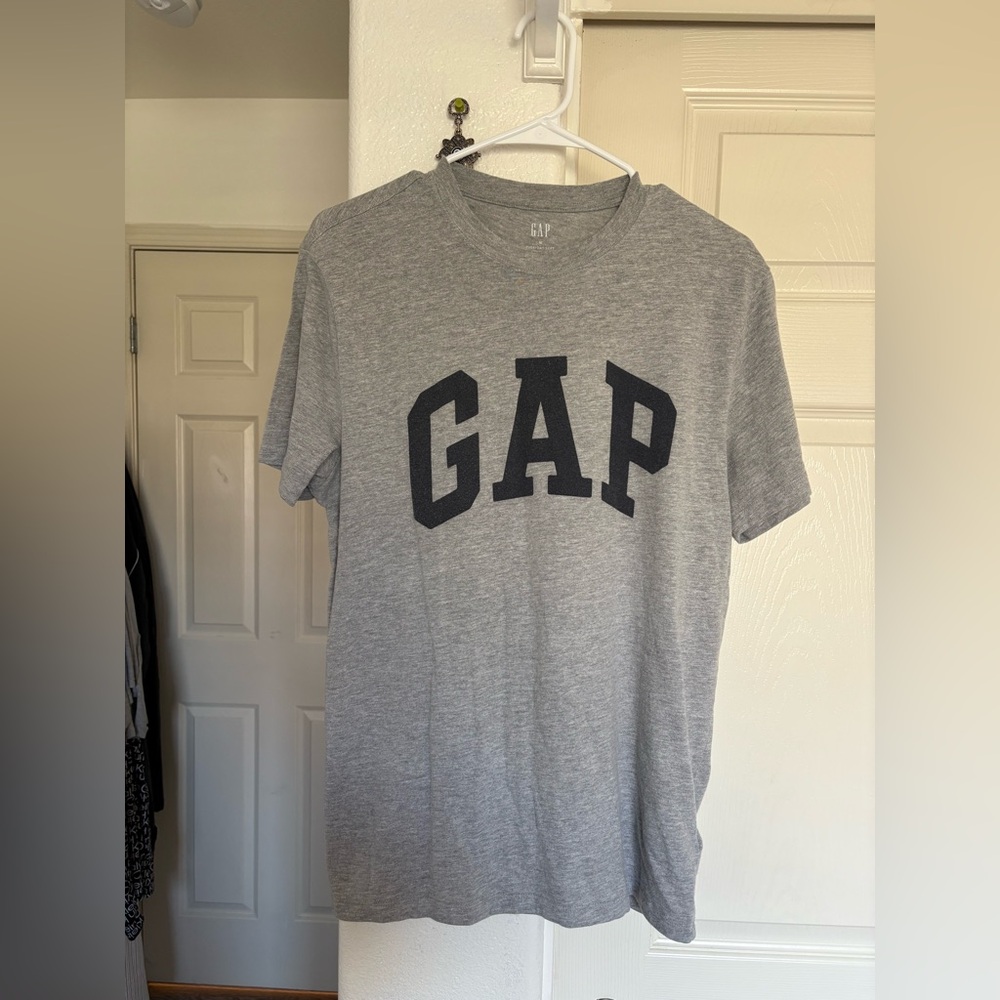 GAP Heather Gray Logo Tee